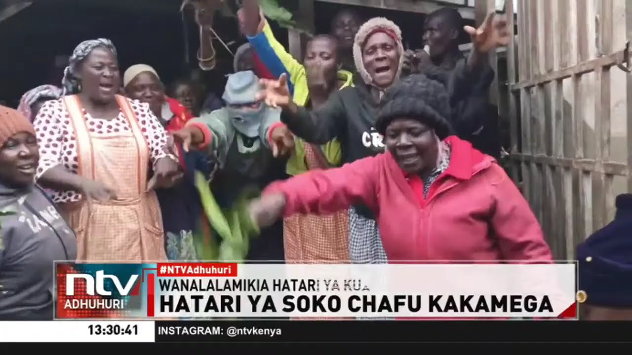 Wafanyibiashara kutoka soko la Mini Market Kakamega walalamikia uchafu wa soko