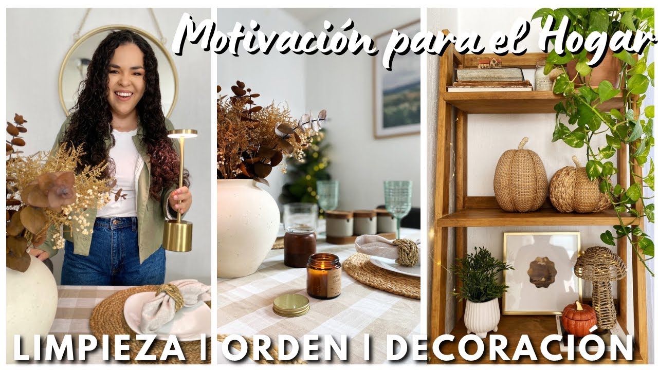 Motivación para el Hogar ¡ Limpieza, Orden & Decoración !  A disfrutar la vida diaria en casa ♥️🥂