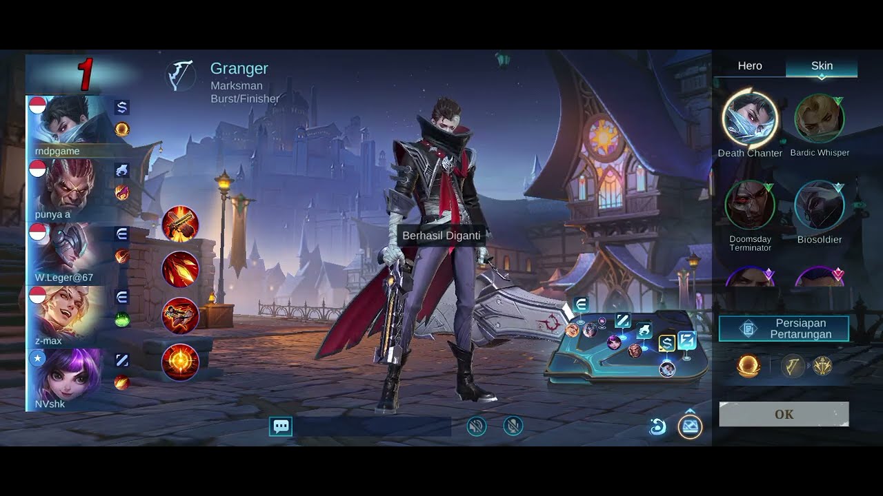 FULL POWER 4 - GRANGER - CLASSICC - MOBILE LEGEND 