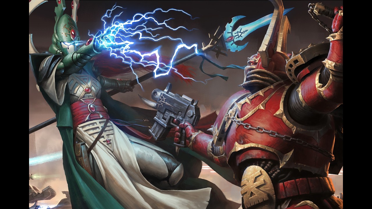 Spoils of Vaul March: Adozu(Chaos) vs Exarsist(Aeldari)