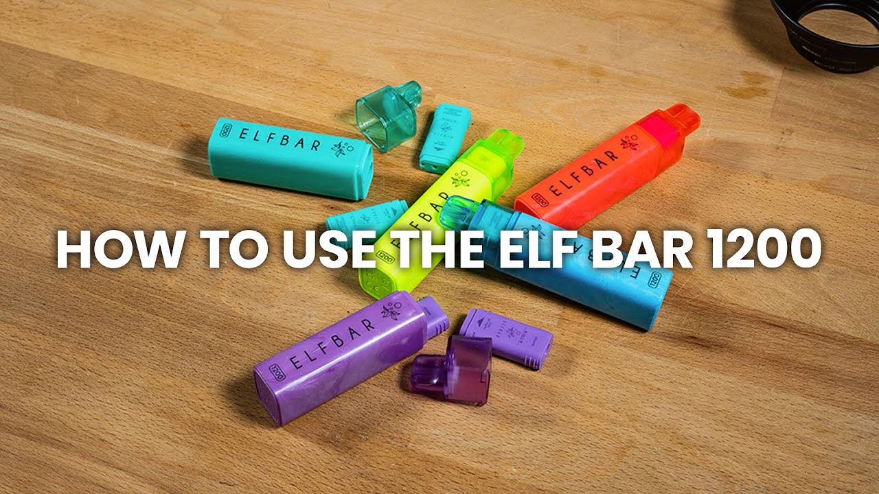 Elf Bar 1200 How To Use