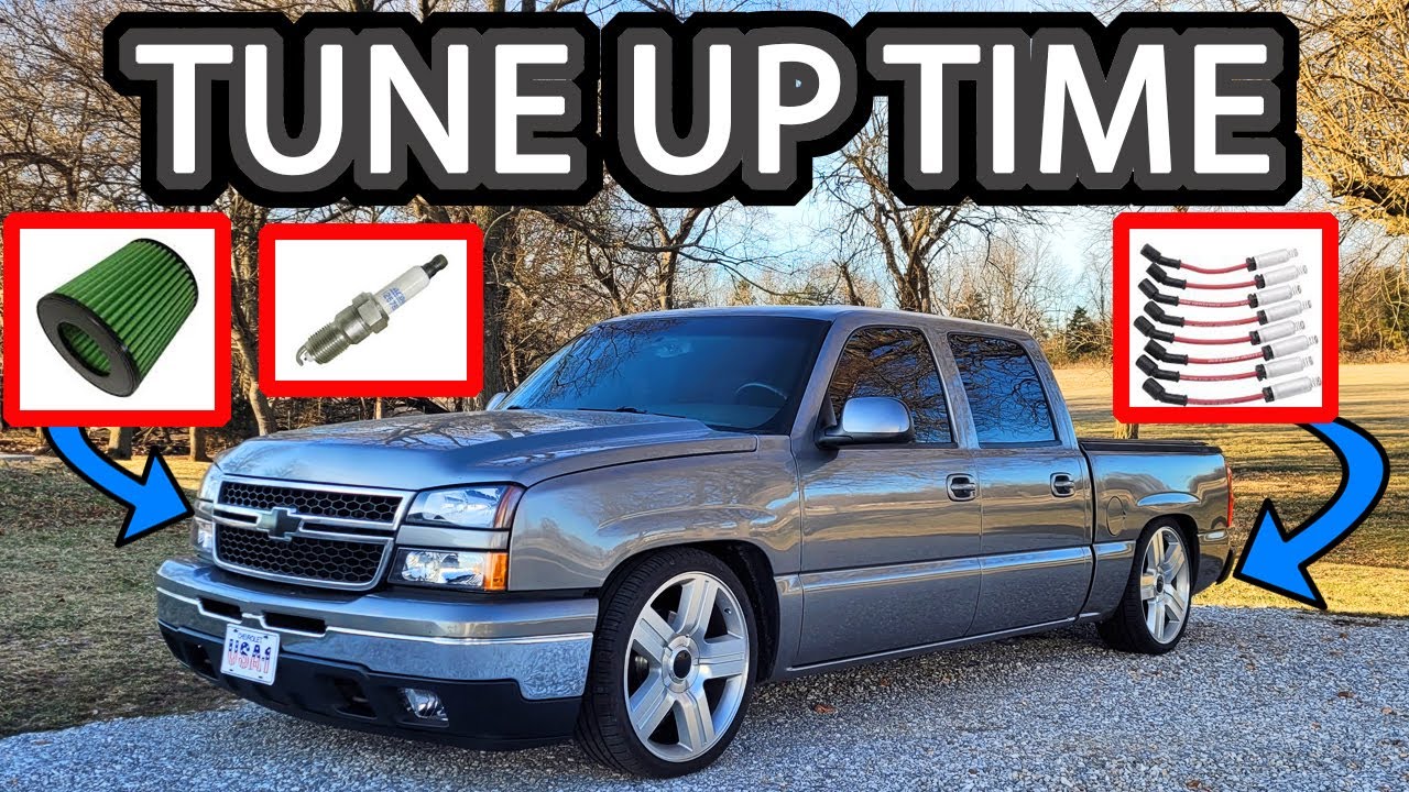Daily Driven Slammed Silverado Crew Cab Gets a Small Tune Up