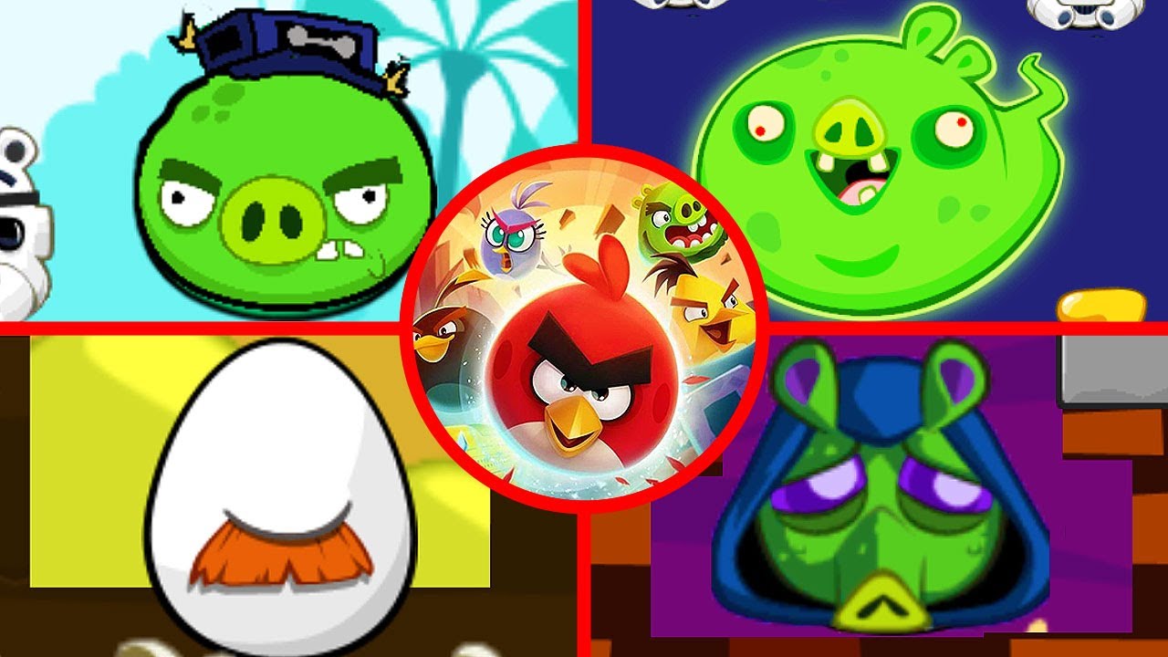 Angry Birds Half Life - All Bosses (Boss FIght) 1080P 60 FPS