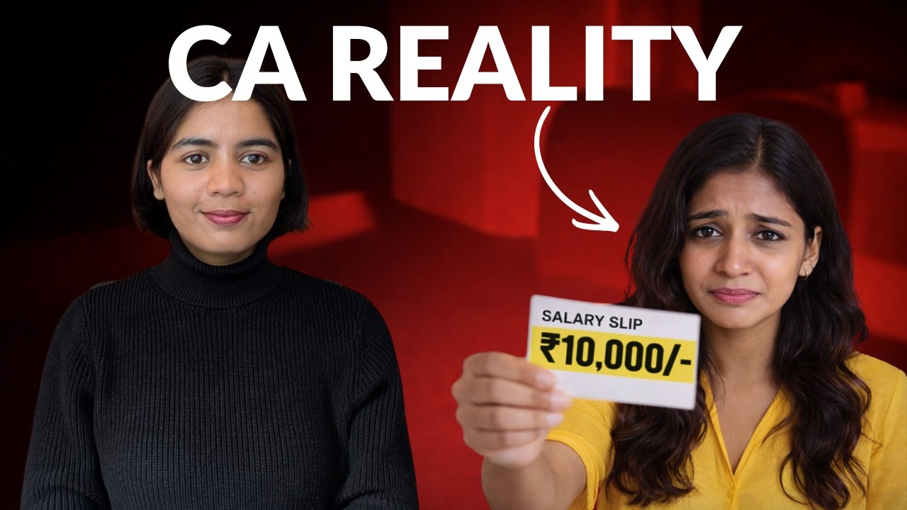Harsh Reality of a Chartered Accountant (CA)