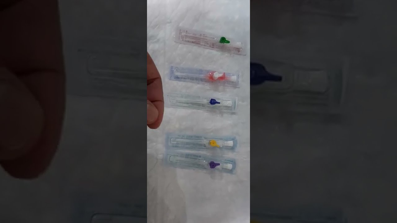 مقاسات الكانيولات وأشكالهاوأذاى أحدد مقاس الكانيولا اللى هختارها SIZE OF CANNULA #NURSE_NOTE_1