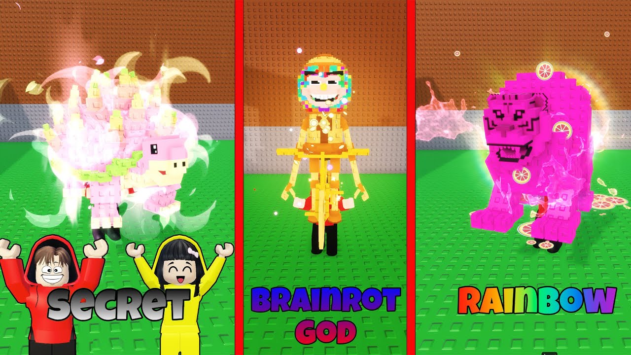 Yuta, Mio Dan Baby Celine Dapet Anomaly Brainrot GOD Di Steal Brainrot || ROBLOX
