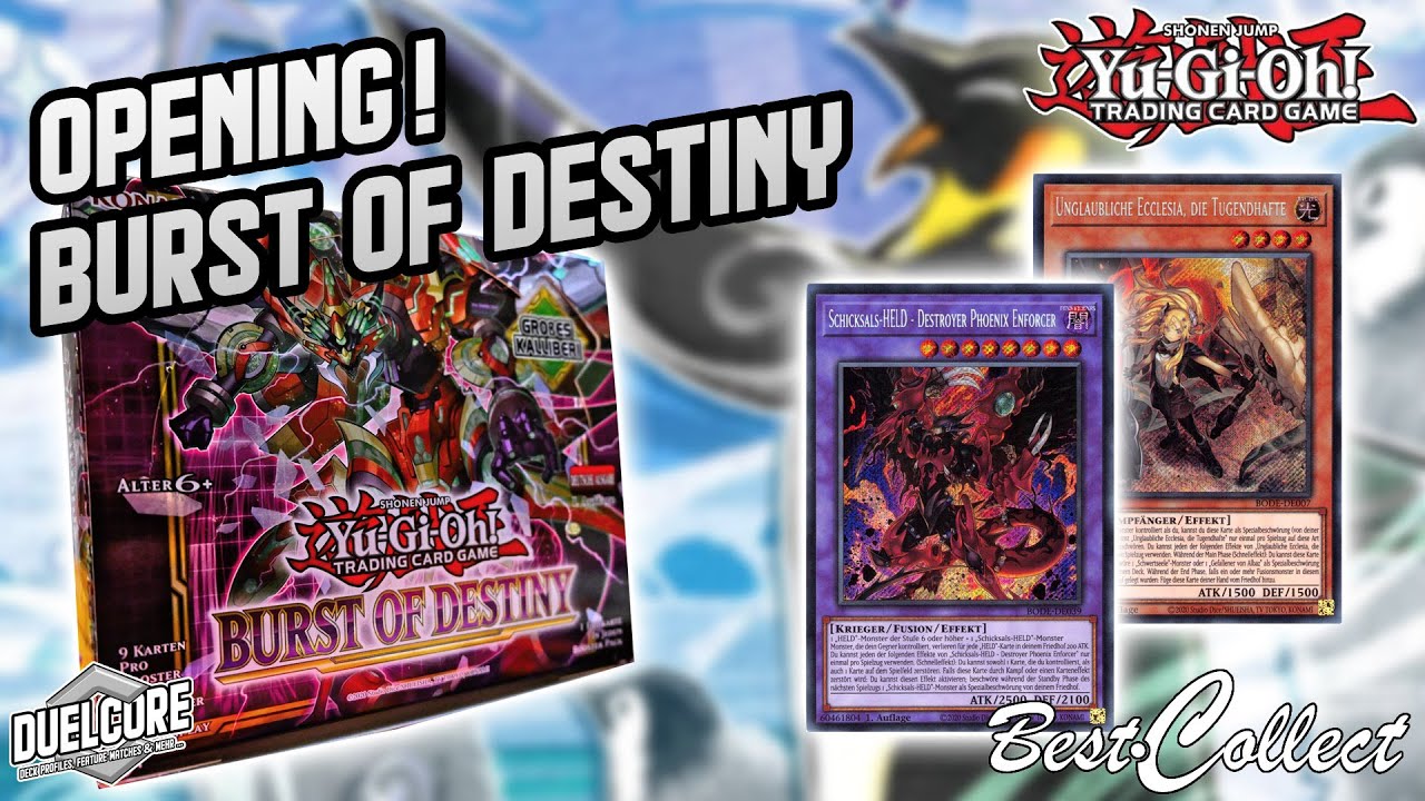 YuGiOh! BURST OF DESTINY | Das beste Set des Jahres! | Display Opening | November 2021
