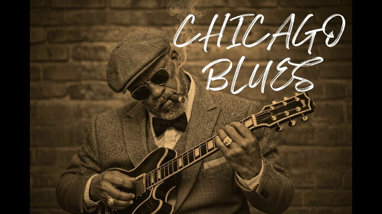 Blue Velvet Blues – Slow Chicago Blues | Midnight Mood