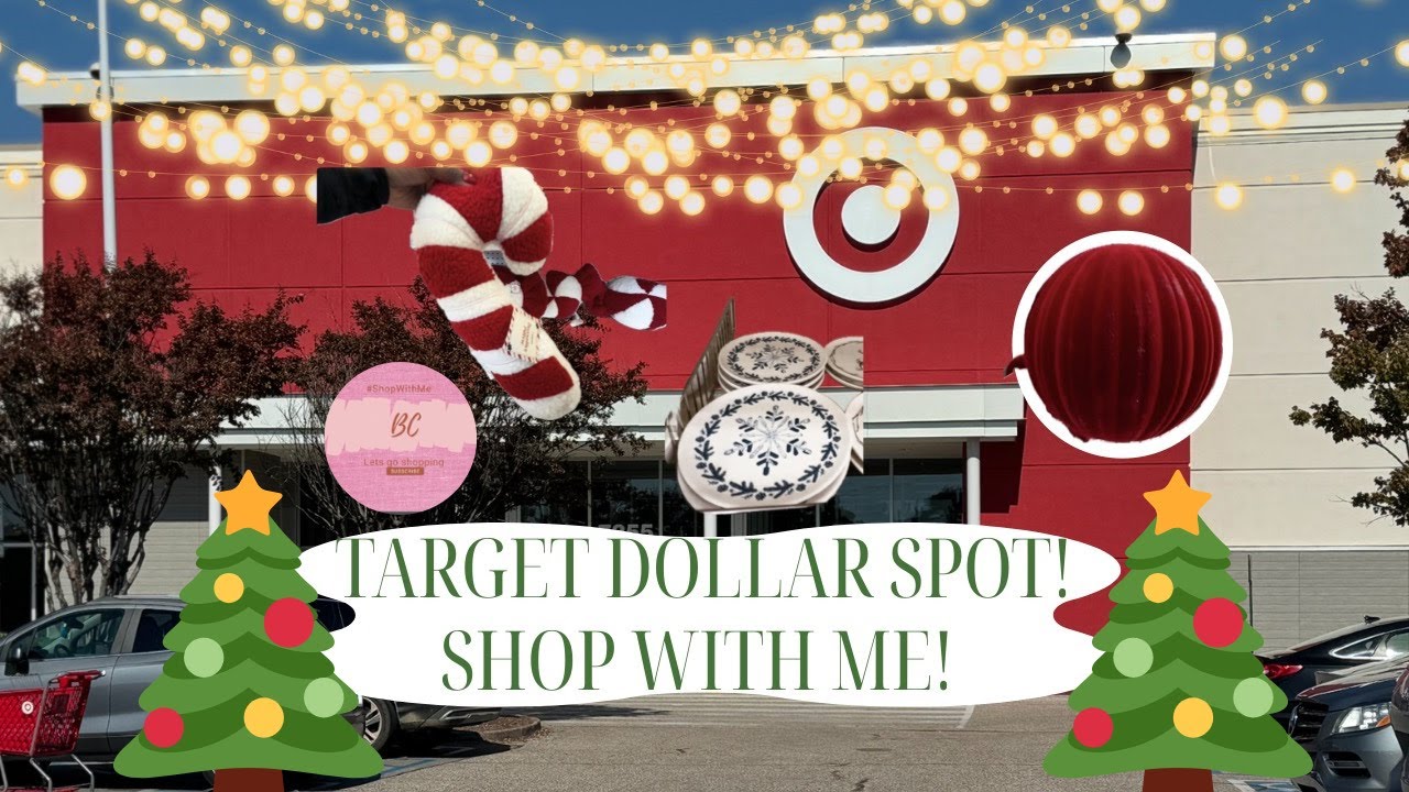 New Target Dollar Spot 2025 Christmas Decor! Shop With Me + Affordable Holiday Finds Bibby Costa