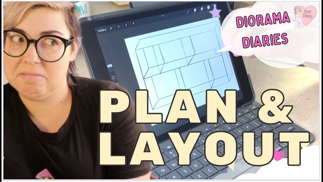 Diorama Diaries 1:  Planning the layout and dimensions of my BJD dioramas