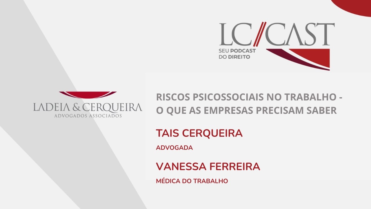 RISCOS PSICOSSOCIAIS NO TRABALHO - O QUE AS EMPRESAS PRECISAM SABER