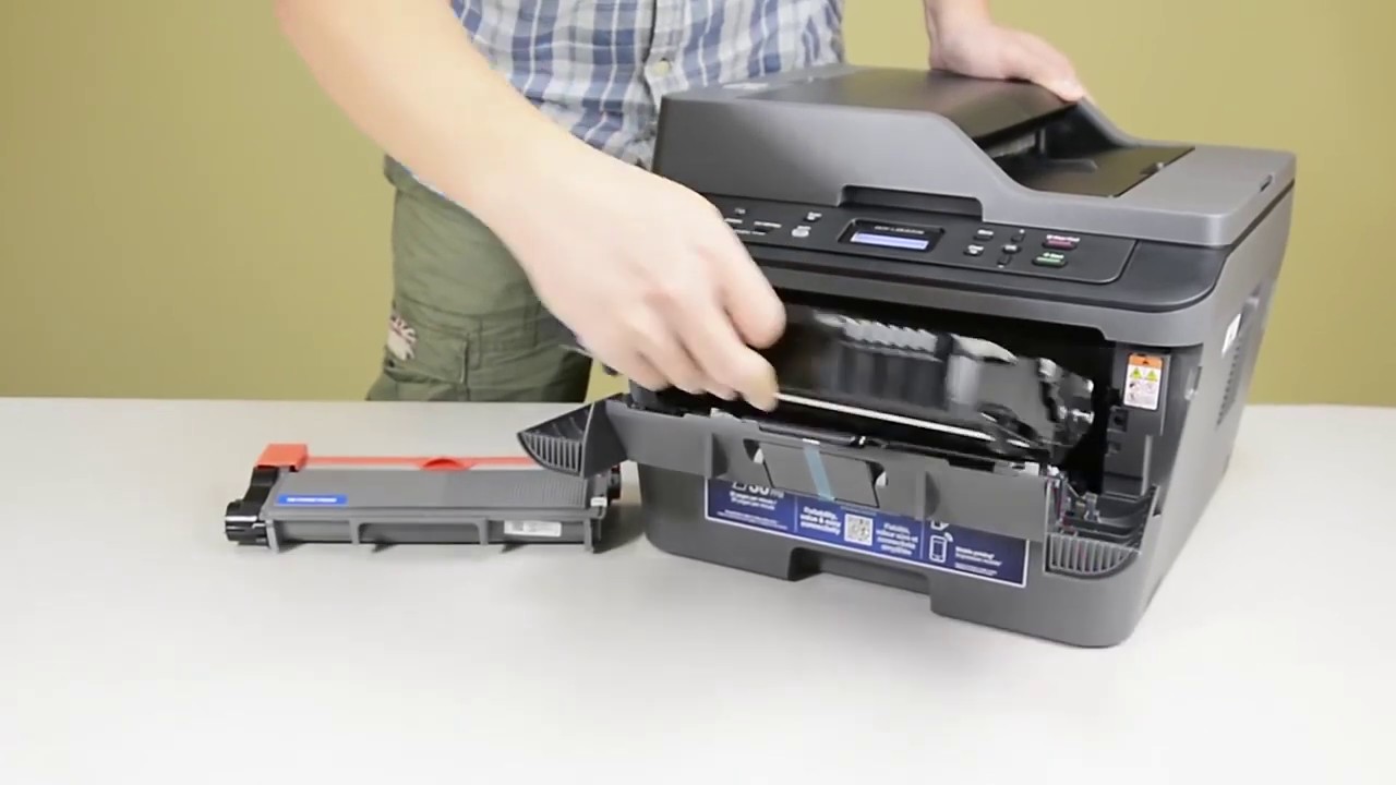 How to install a Brother TN660 Cartridge for Brother DCP L2540DW from 123Ink ca