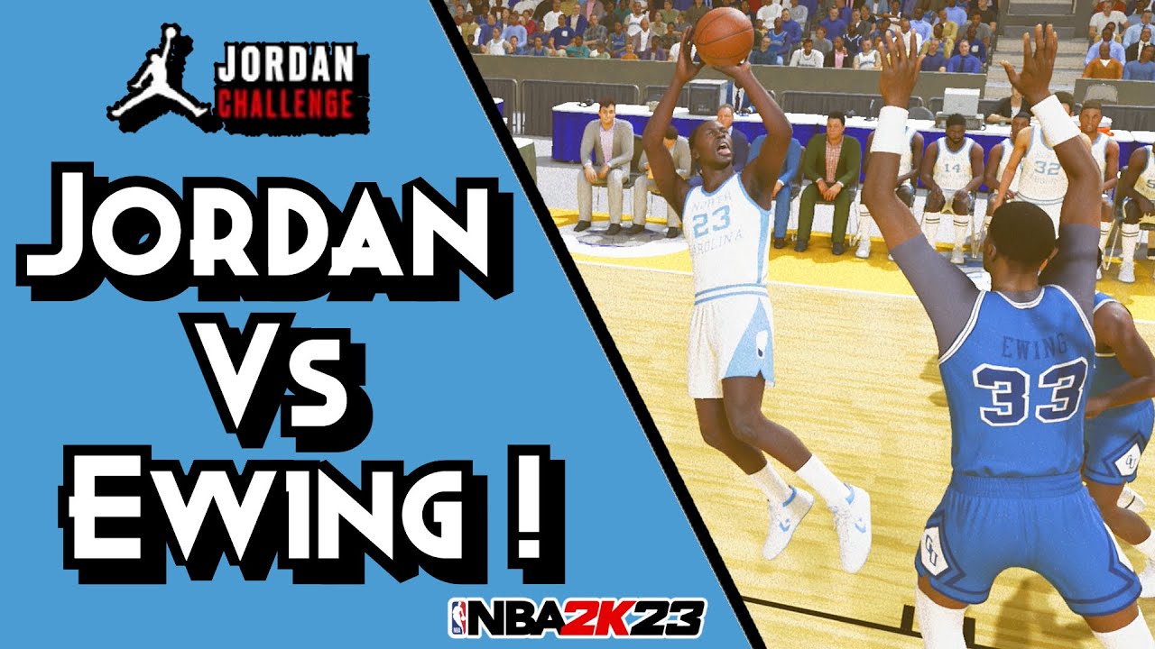 HOF Jordan Challenge Ep 1 ! | JORDAN VS EWING ! | NBA 2K23