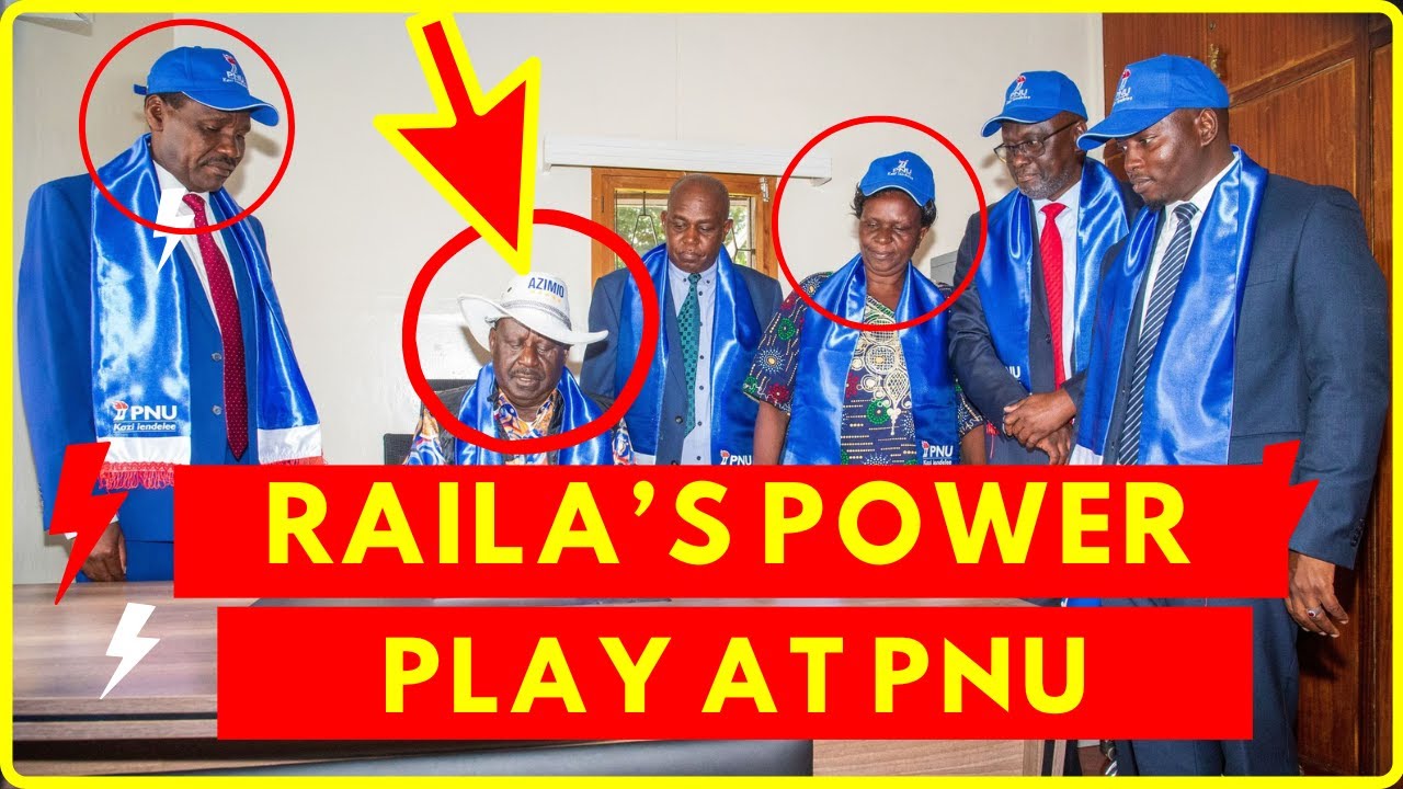 Must-Watch: Raila Odinga's Power Play Unleashed at Peter Munya's PNU Celebration!