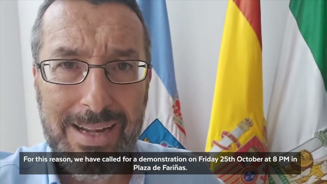 Mayor Juan Franco calls for action as La L&iacute;nea residents to demonstrate against 'GiBrexit' issues