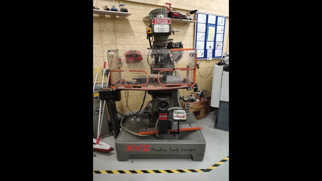 XYZ Edge 1500 Toolroom CNC Turret Milling Machine with Prototrak Control