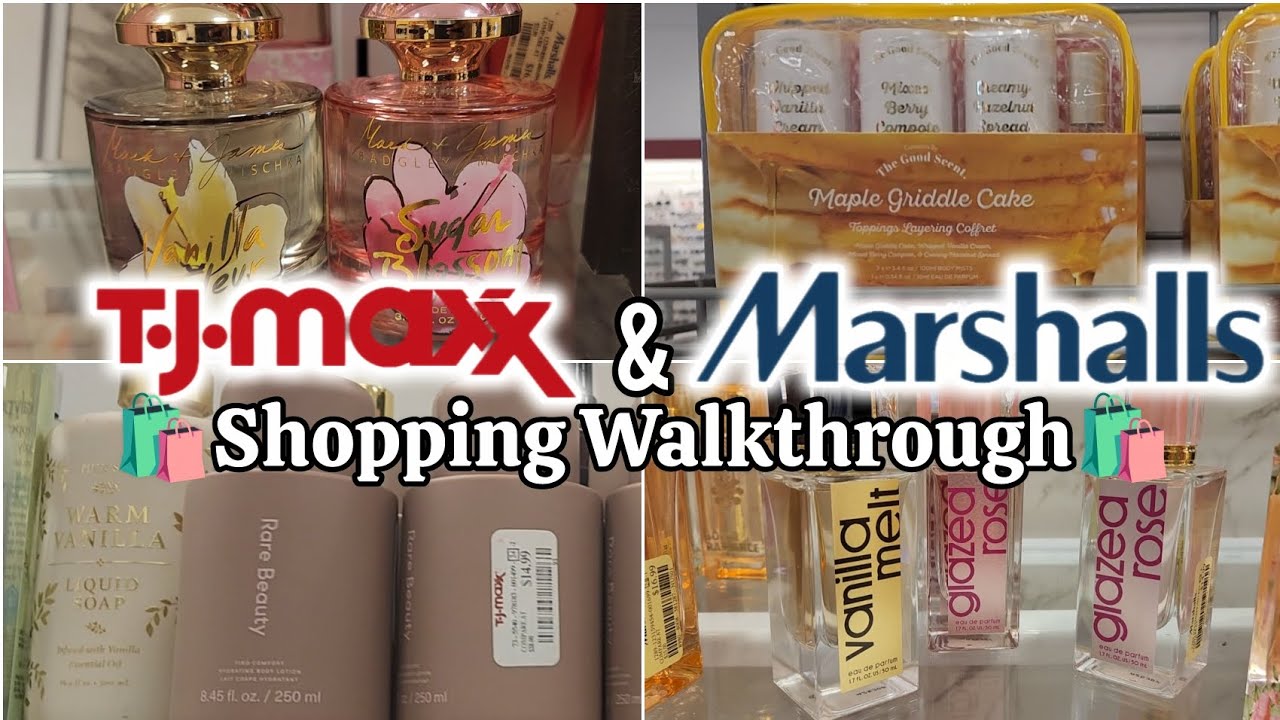 ✨️🛍 New Fragrance & Bodycare Walkthrough #tjmaxx #marshalls #affordable #shopping #dupes #today