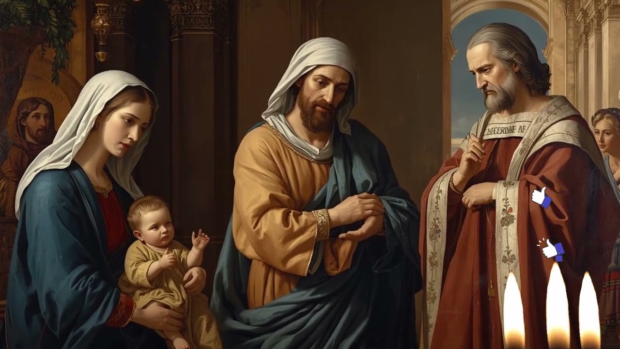 Présentation de L'Enfant Jésus au Temple à Jérusalem : La Chandeleur et La Bénédiction Des Bougies