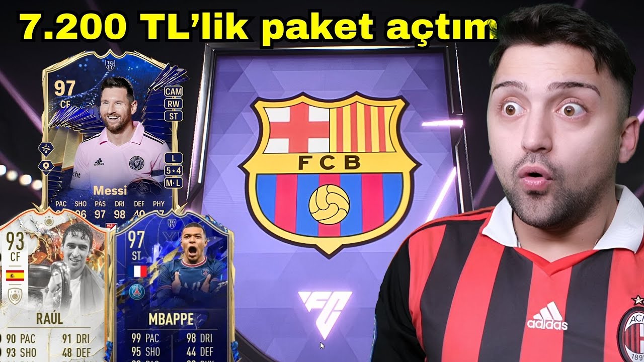 EA FC 24 BANKADAKİ PARAM BİTENE KADAR PAKET AÇILIMI ( - 7200 TL )