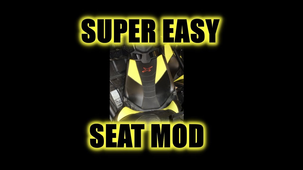 Easy Mod for Easy Seat Removal for Can Am X3