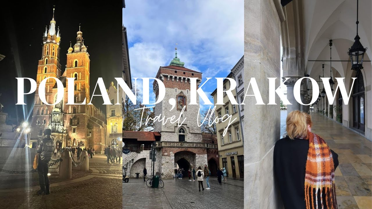 Spending the day in Poland, Krakow!! Exploring the old town in Krakow :) Poland travel vlog || Ep.66