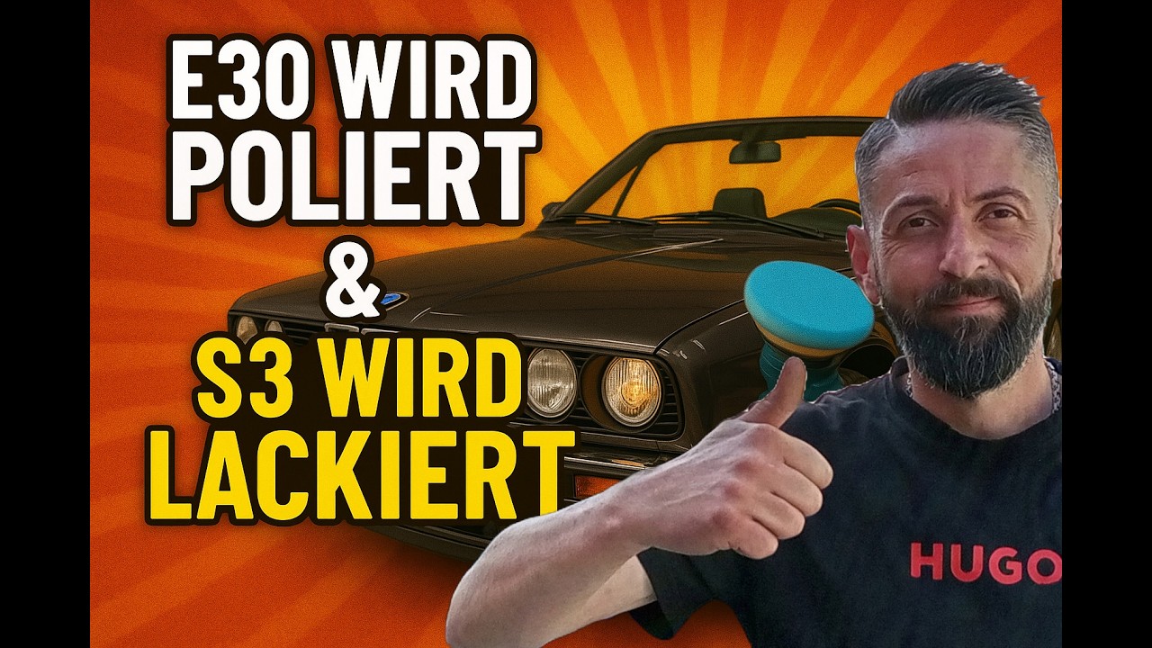 Audi & BMW E30 vor dem Lack-Finale – Staubfrei & Glatt wie ein Babypopo!