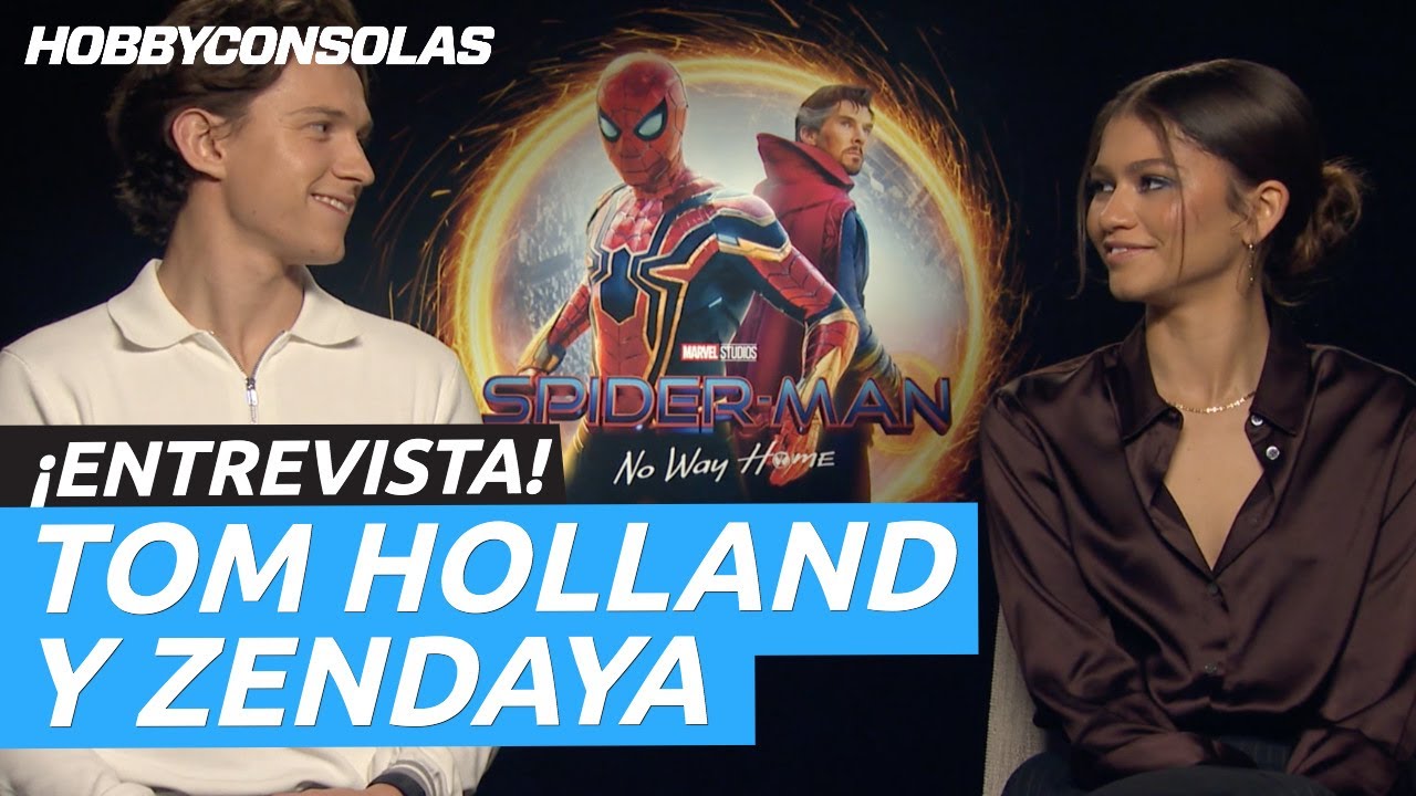 TOM HOLLAND y ZENDAYA nos hablan de SPIDER-MAN NO WAY HOME. ¡Bromas y curiosidades!