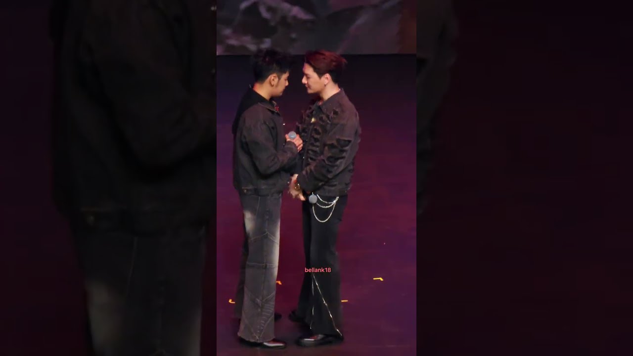 250914 (Rock, paper, scissors w/fans +10 secs eye contact) Krist Singto GMMTV Fanday25 Los Angeles 