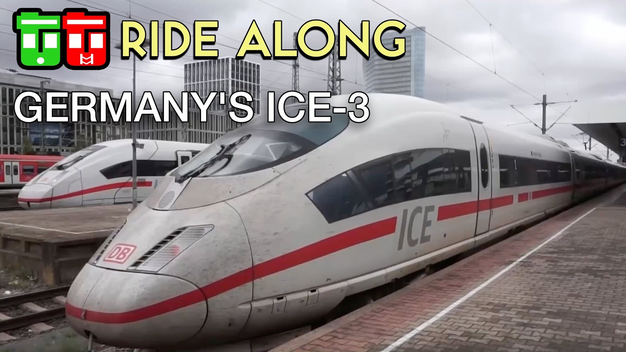 TT Ride Along - Riding Germanys ICE-3 High-Speed Train (2024)