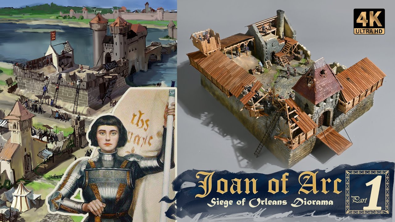 Making 1/72 Huge Medieval Epic Diorama: Joan of Arc Siege of Orleans 1429 | Series One
