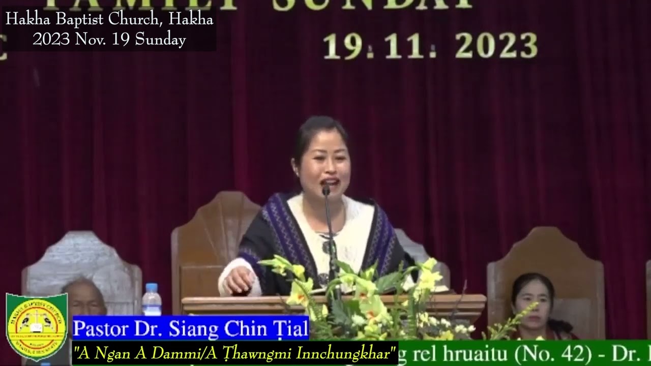Pastor Dr Siang Chin Tial 