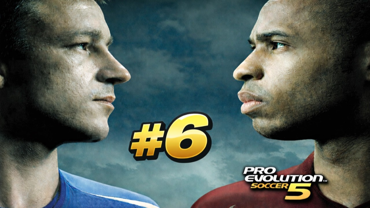 PES 05 Match 6: AC Milan vs. Inter Milan (Top Player Difficulty)