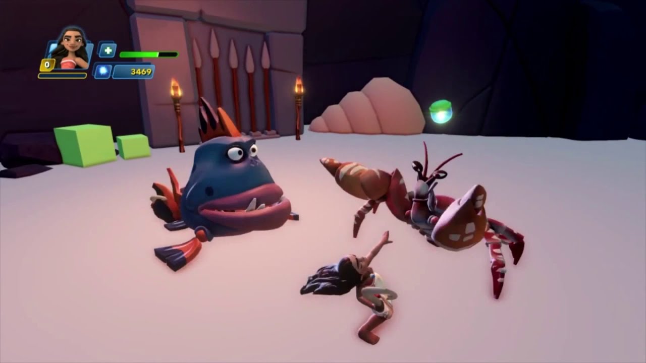 Disney Infinity // Alpha Moana Playset Gameplay