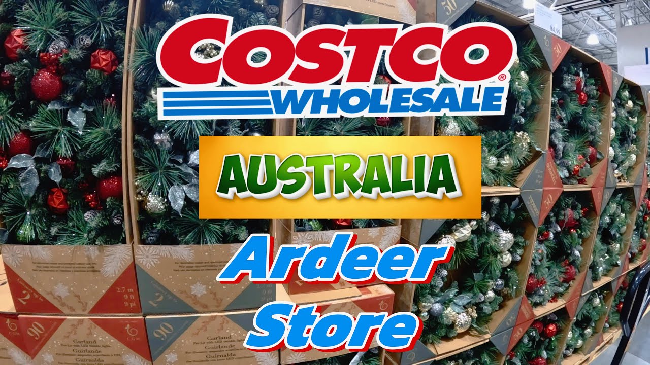 COSTCO АВСТРАЛИЯ ШОПИНГ МАГАЗИН ARDEER ЗАКУСКИ РОЖДЕСТВЕНСКИЕ НОВИНКИ