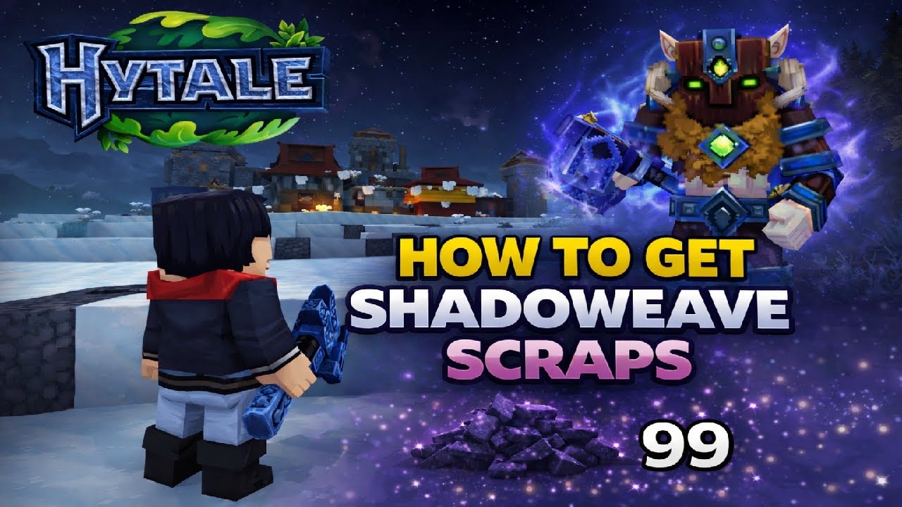 Where to Get Shadoweave Scraps in Hytale (Easy Guide)