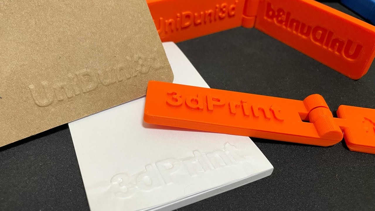 Como fazer carimbo 3d com a impressora 3d! Gravação em relevo 3d em papel! (FUSION 360 TUTORIAL)