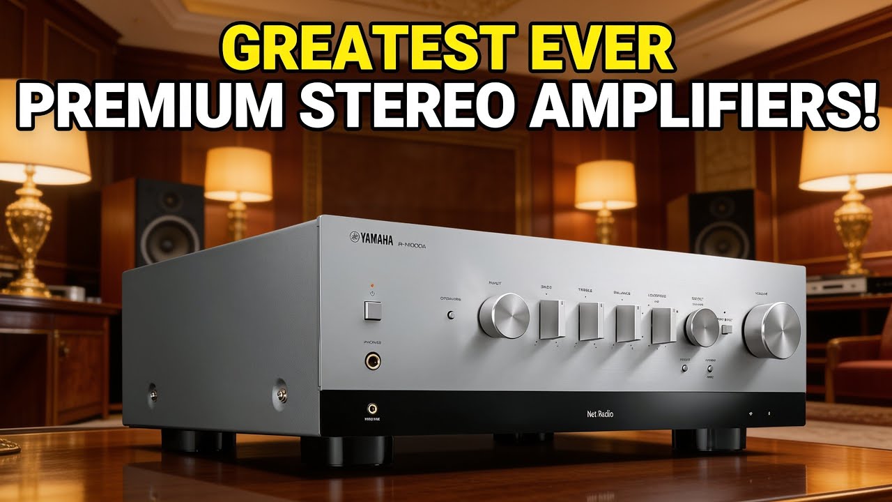 Top 5 Best Premium Stereo Amplifiers 2026 | Audiophile Grade Picks