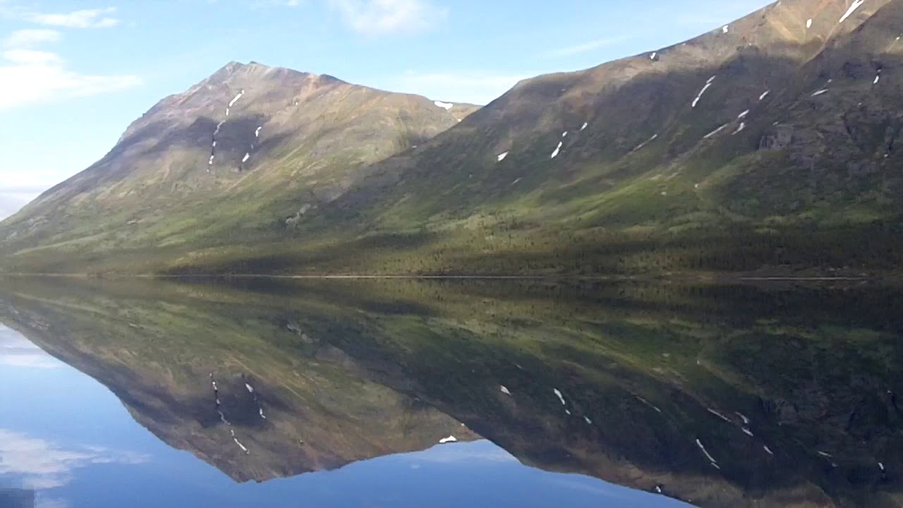 Float Plane Landing into Dick Proenneke's Cabin