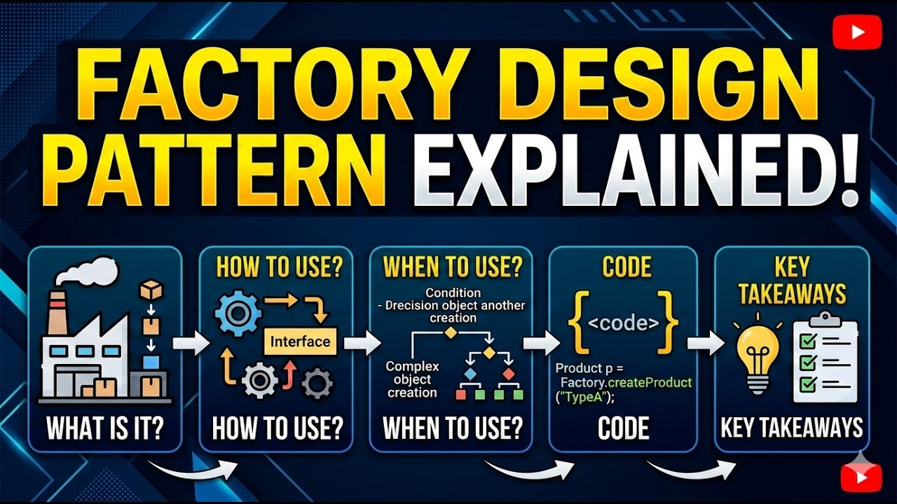 Factory Design Pattern | LLD Explained with Code and Real Examples