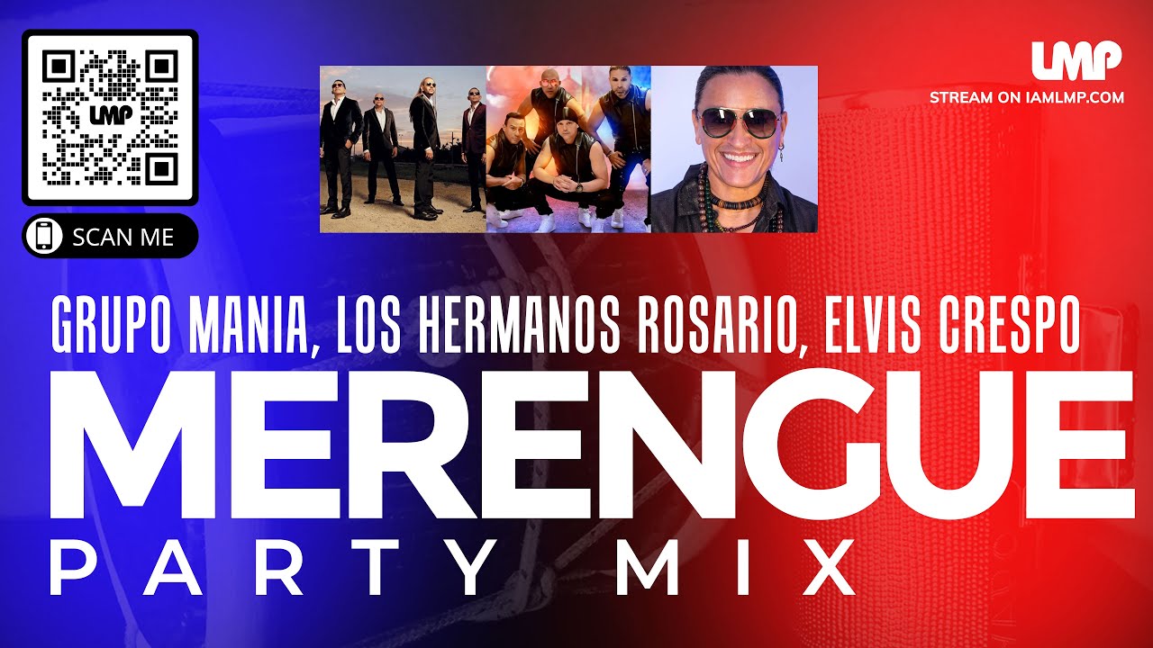 Merengue Party Mix | Grupo Mania, Los Hermanos Rosario, Elvis Crespo, La Makina | DJ Mike