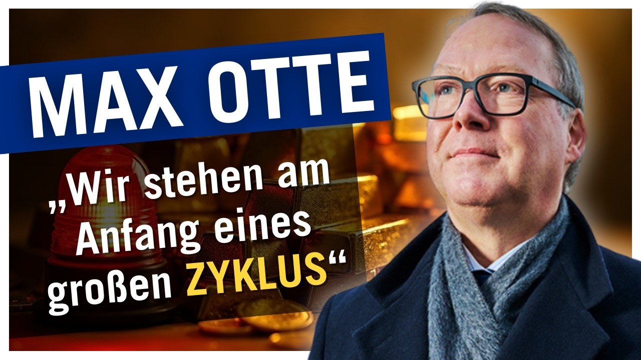 Max Otte im Interview: Wenn Gold spricht, schweigt die Welt!