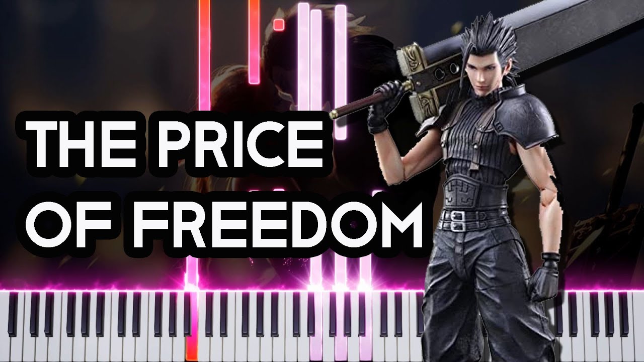FFVII Crisis Core - The Price of Freedom (Piano Synthesia) 🎹
