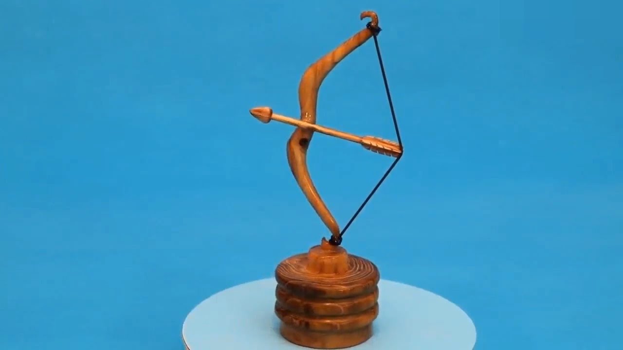 Лук купидона. Сувенир из дерева своими руками | Wooden Craftsman