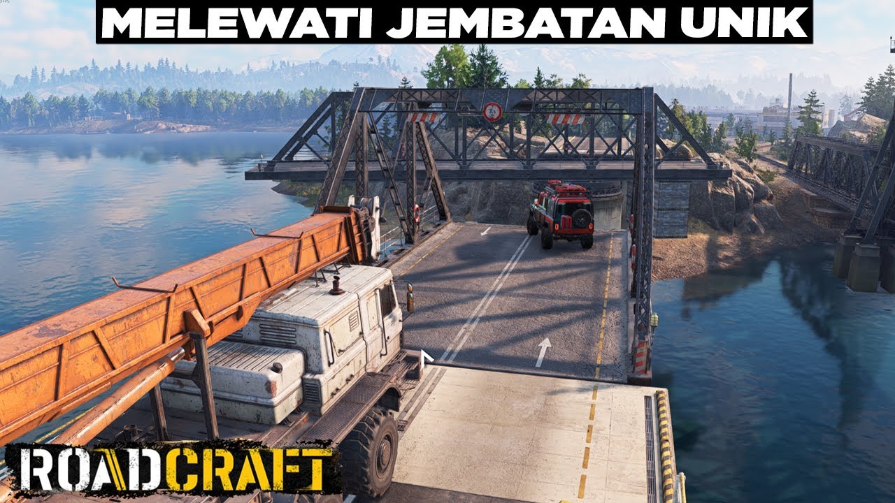 Jembatan Puter, Paket Nyangkut & Teman Babat Pohon 😭😭 RoadCraft Indonesia