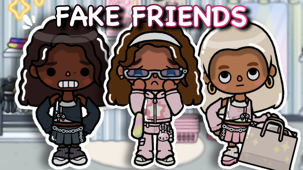 Fake friends..|TocaxPanda|Tocaboca Roleplay