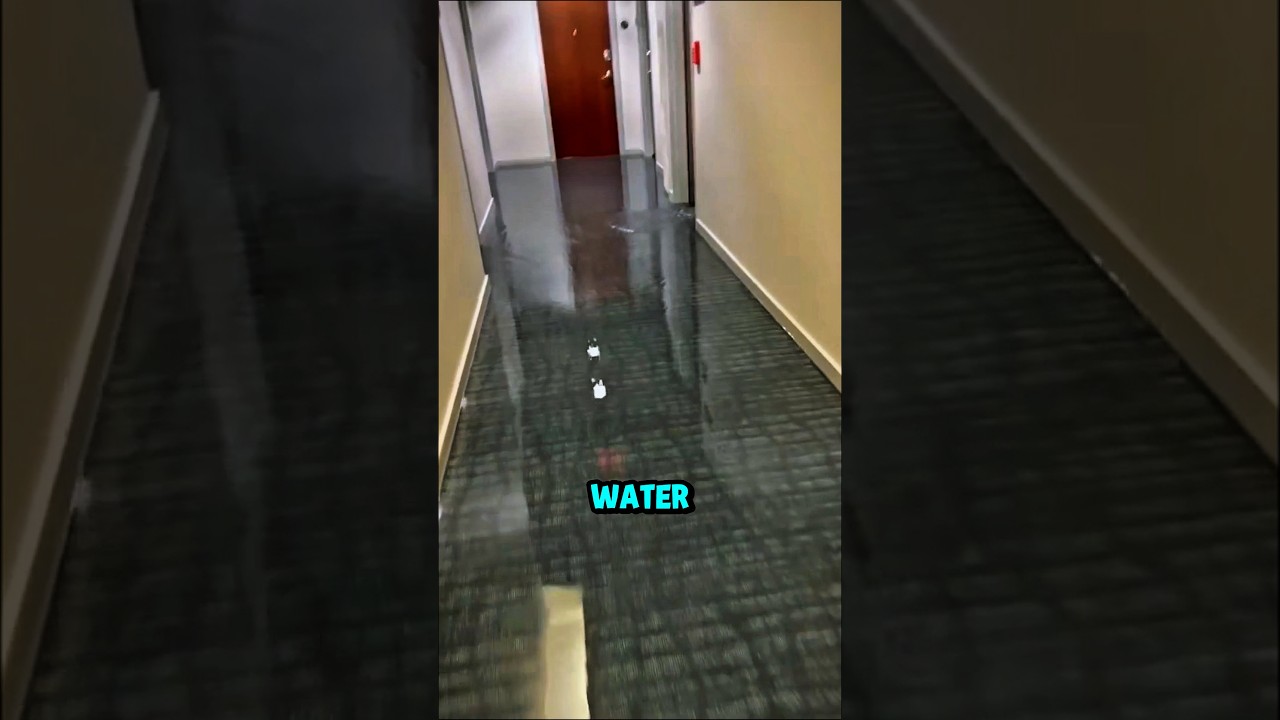 She Opened the Hotel Room Door&hellip; And Was Completely Shocked! 😱💦 #explore #water