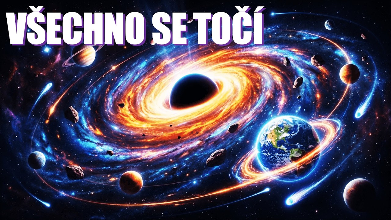 Proč se VŠECHNO ve VESMÍRU otáčí?
