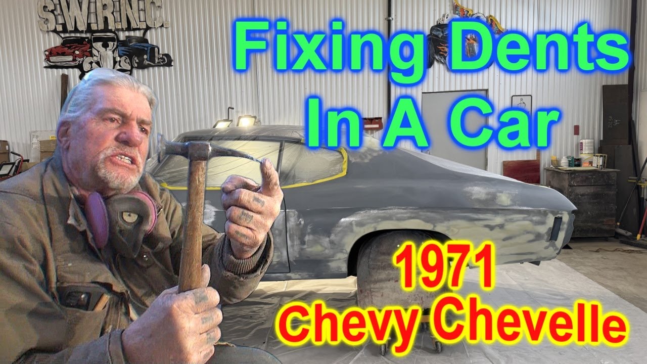 1971 Chevy SS Chevelle - Muscle Car Restoration - Major Dent Repair