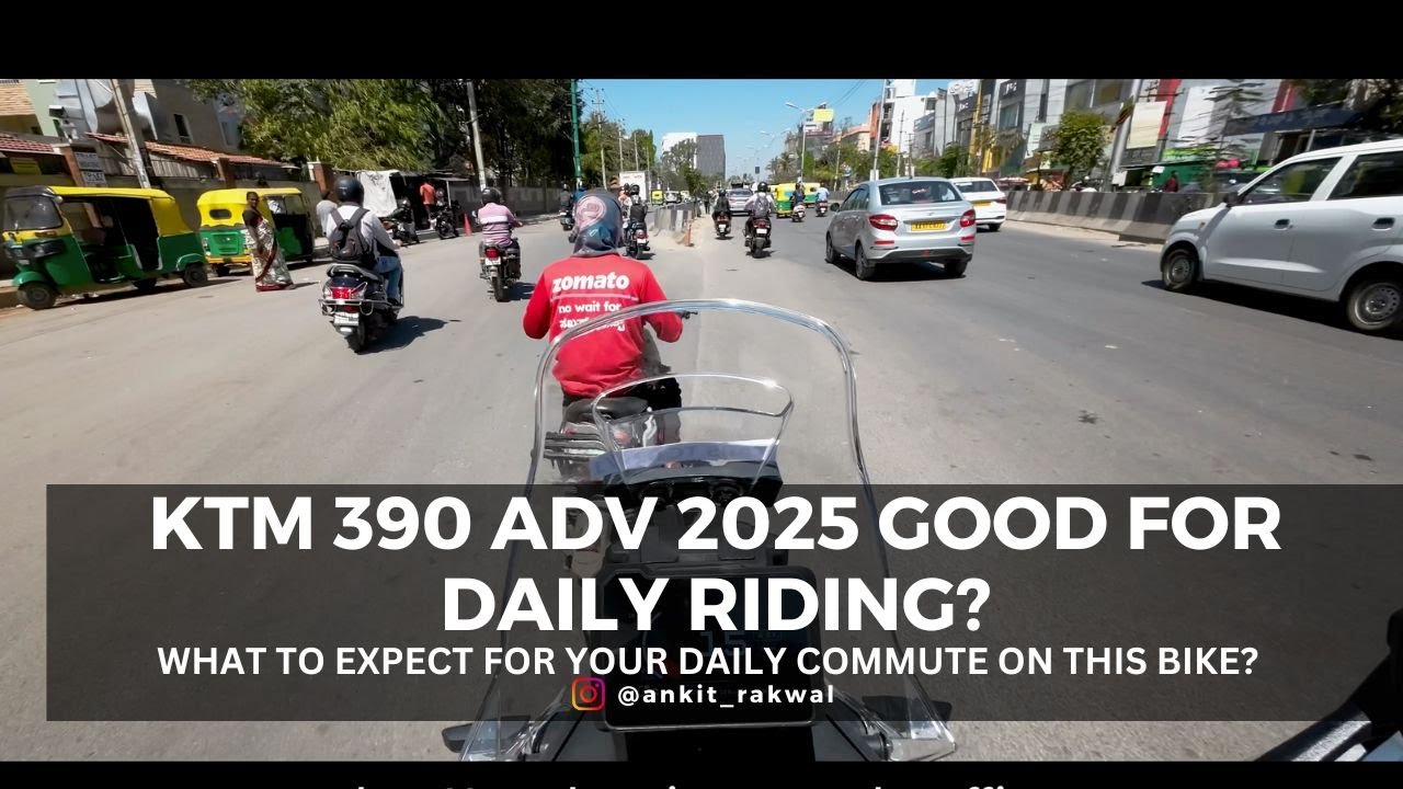 How Good is KTM 390 Adventure 2025 for Daily Commute |#ktm390adventure2025 in Peak Bangalore Traffic