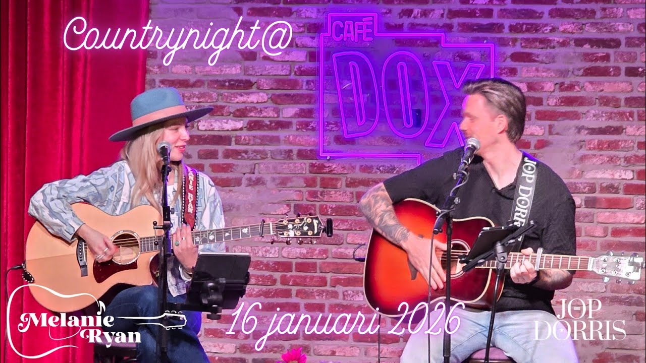 Islands in the Stream | Melanie Ryan & Jop Dorris | Countrynight@ CaféDox | 16 januari 2026
